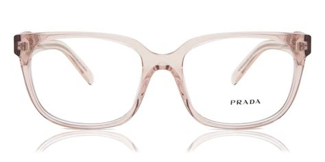 prada glasses pr17zv|Prada PR 17ZV 15J1O1 Glasses Transparent Light Pink.